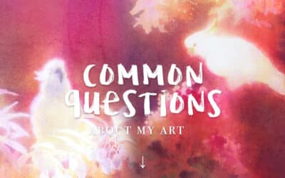 5 common questions about my artwork
